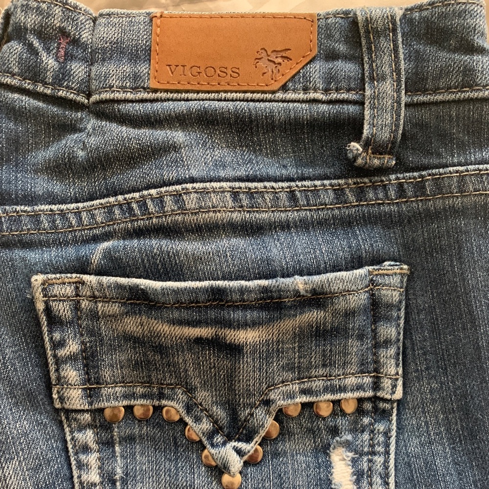 Vigors boyfriend cut Capri size 5